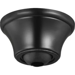 Progress Lighting Ceiling Fan Canopy - Matte Black