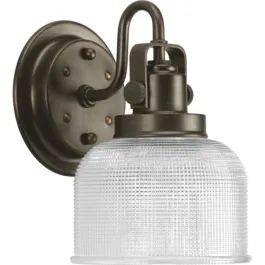 Progress Lighting Archie 1-Light Bath Vanity Sconce - 120V - Venetian Bronze