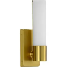 Progress Lighting Blanco LED Wall Sconce - 3000K - 120V - Satin Brass