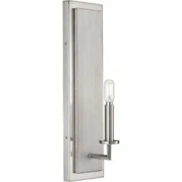 Progress Lighting Galloway 1-Light Wall Sconce - 120V - Brushed Nickel