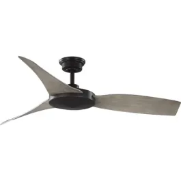 Progress Lighting Spicer 54" 3-Blade Indoor/Outdoor Ceiling Fan - 120V - Antique Bronze