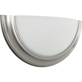 Progress Lighting Eclipse LED 1-Light Wall Sconce - 3000K - 120V - Brushed Nickel