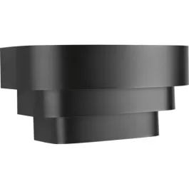 Progress Lighting Louvered Wall Sconce - 120V - Matte Black