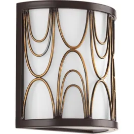 Progress Lighting Cirrine 1-Light Wall Sconce - 120V - Antique Bronze