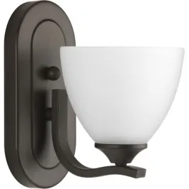 Progress Lighting Laird 1-Light Bath Vanity Sconce - 120V - Antique Bronze