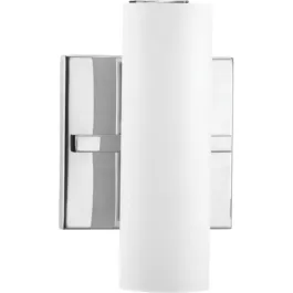 Progress Lighting Colonnade 1-Light LED Bath Vanity Sconce - 3000K - 120V - Polished Chrome