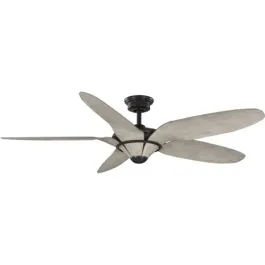 Progress Lighting Mesilla 60" 5-Blade Indoor/Outdoor Ceiling Fan - 120V - Antique Bronze