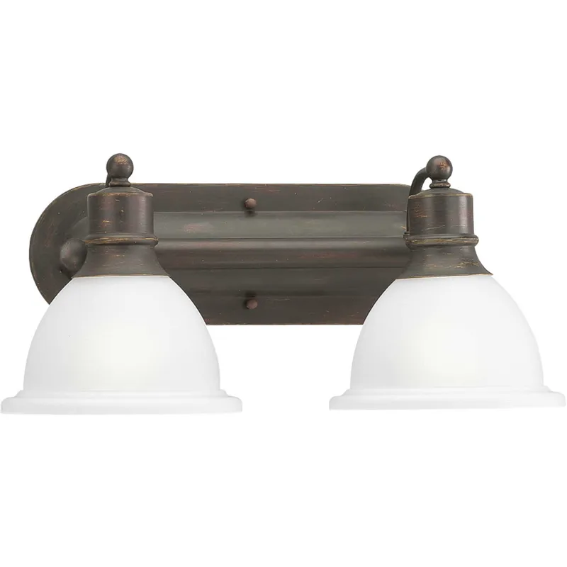 Madison 2 Light 17.5 inch Antique Bronze Bath Vanity Wall Light