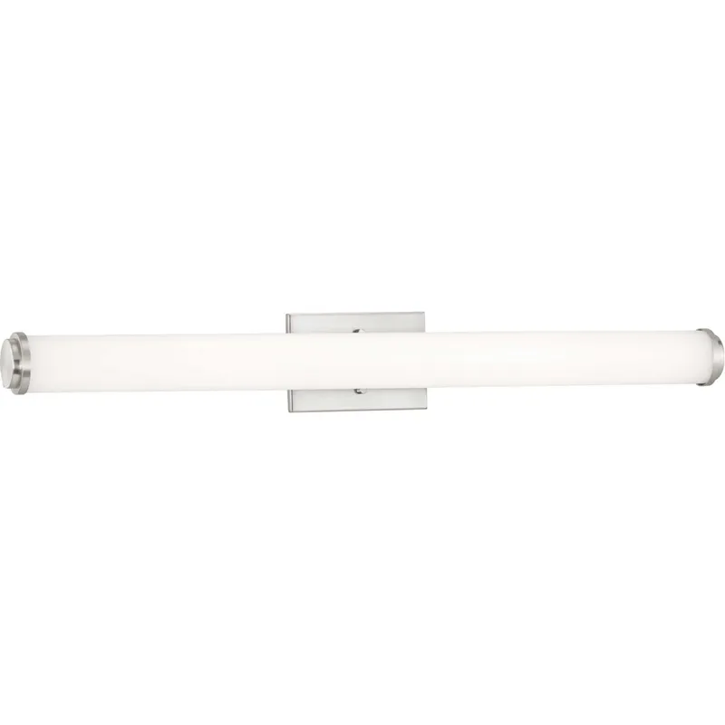 Phase 1.1 LED LED 36 inch Brushed Nickel Linear Bath Bar Wall Light, Progress LED