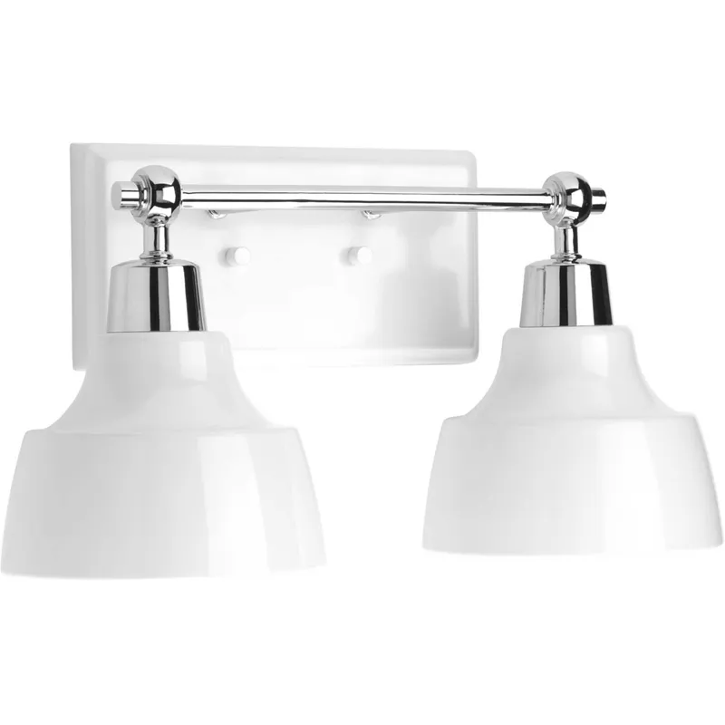 Bramlett 2 Light 15 inch Polished Chrome Bath Vanity Wall Light