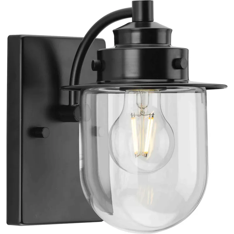 Northlake 1 Light 5.87 inch Matte Black Bath Light Wall Light