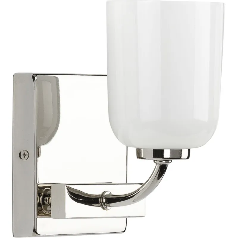 Moore 1 Light 4.75 inch Polished Nickel Bath Vanity Wall Light