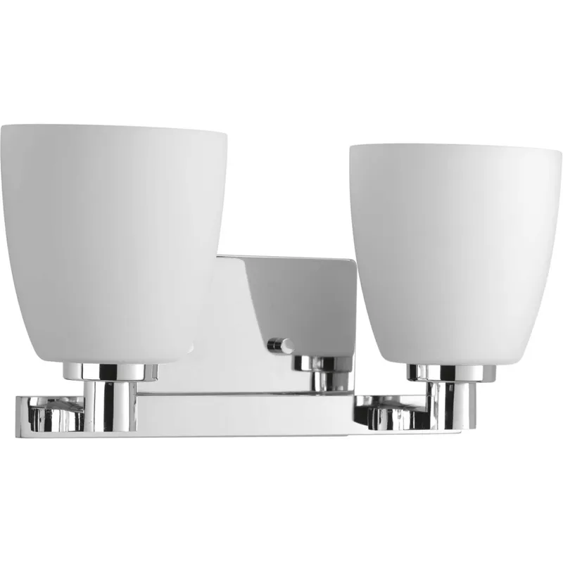 Fleet 2 Light 14.13 inch Polished Chrome Bath Vanity Wall Light