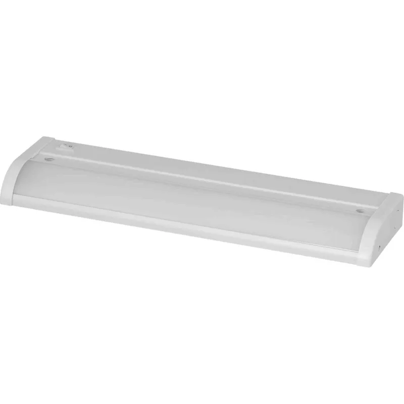Hide-a-Lite V 120 LED 11.5 inch White LED Undercabinet Light in Matte White, Progress LED