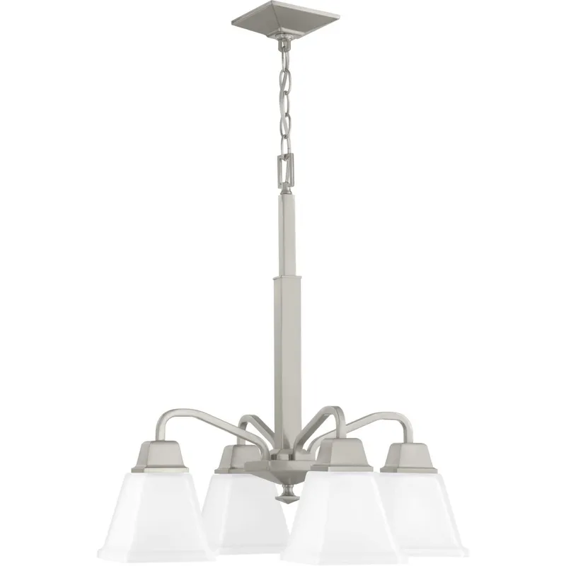 Clifton Heights 4 Light 21 inch Brushed Nickel Chandelier Ceiling Light