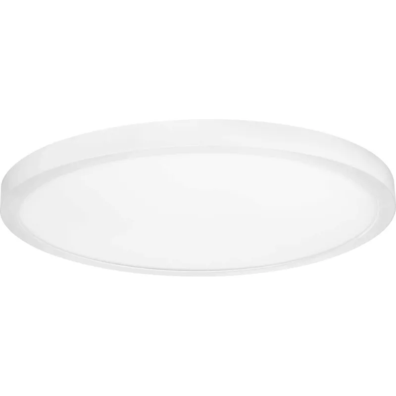 Everlume LED 18 inch White Edgelit Flush Mount Ceiling Light, Progress LED