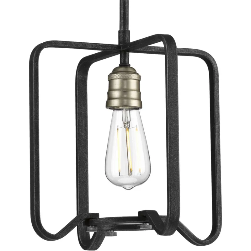 Foster 1 Light 11.25 inch Gilded Iron Mini-Pendant Ceiling Light