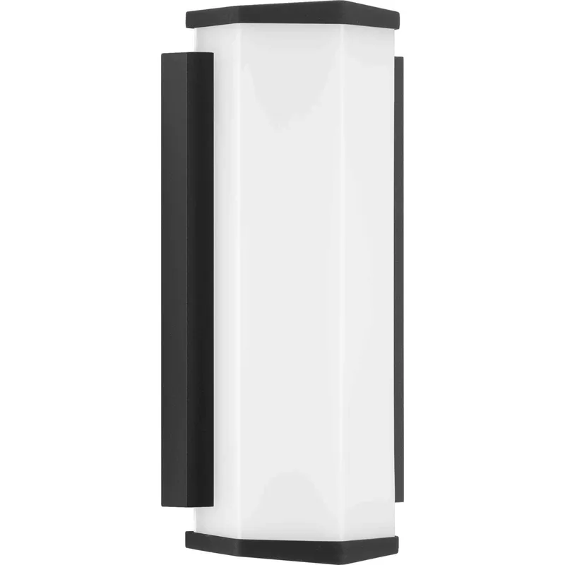 Z-1070 LED LED 13 inch Textured Black Outdoor Sconce, Small, Progress LED