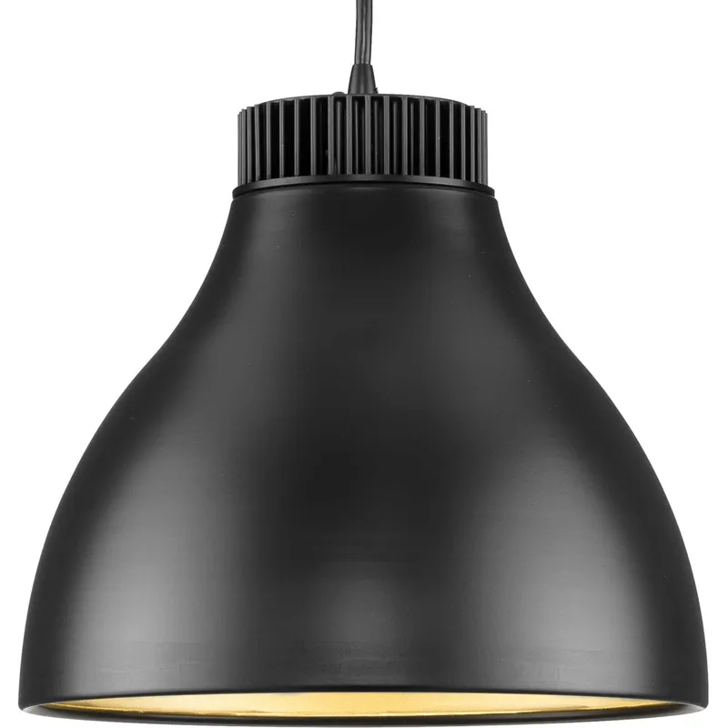 Radian LED LED 10.6 inch Matte Black Pendant Ceiling Light, Progress LED