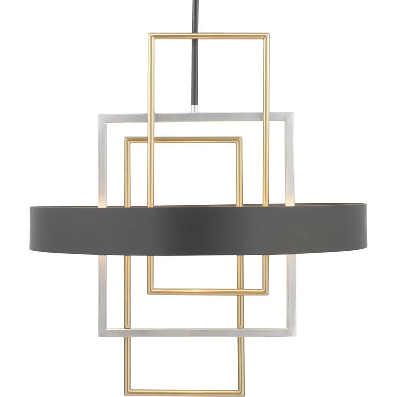 Adagio 6 Light 24 inch Matte Black Pendant Ceiling Light, Design Series