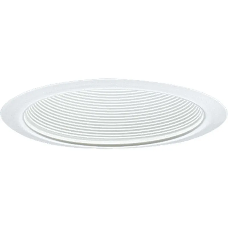 Recessed Lighting White Recessed Step Baffle Trim