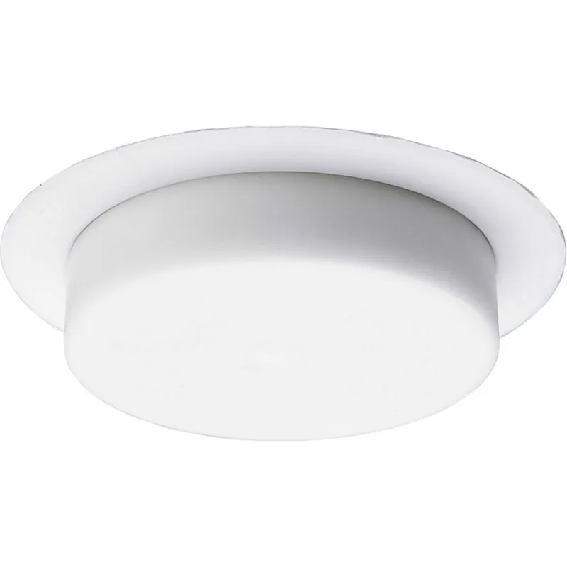 Recessed Lighting A19 White Recessed Shower Trim