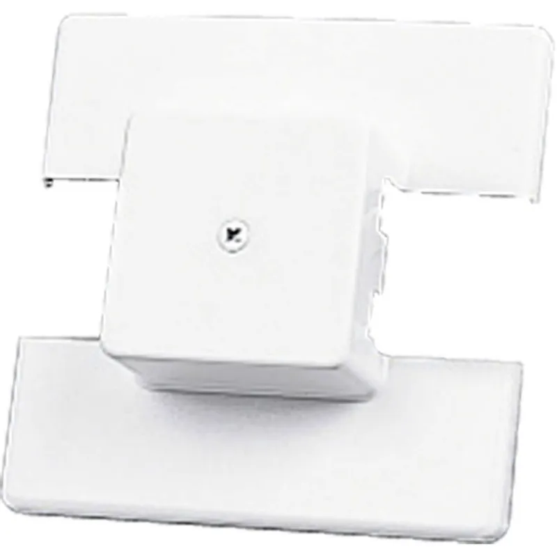 Alpha Trak 120 White Track Floating Canopy Ceiling Light in Matte White