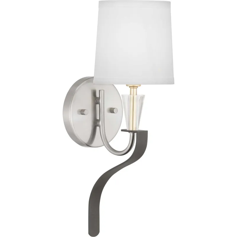 Nealy 1 Light 5.5 inch Brushed Nickel Wall Bracket Wall Light