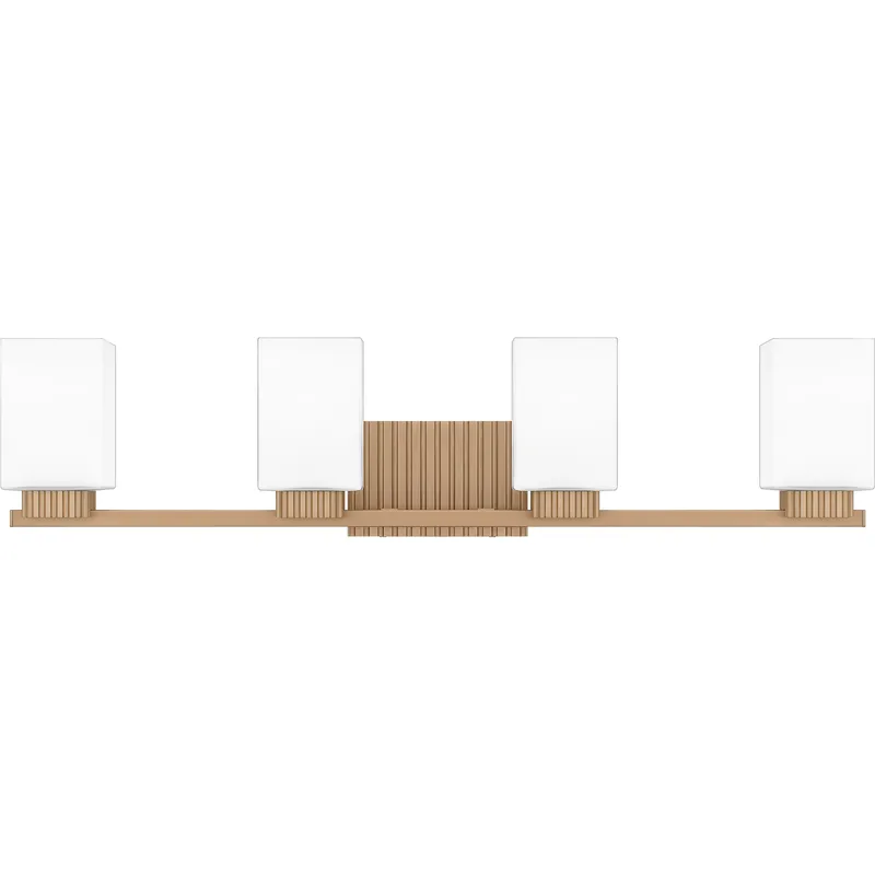 Joyner 4 Light 32 inch Bronze Gold Bath Light Wall Light, Extra Large