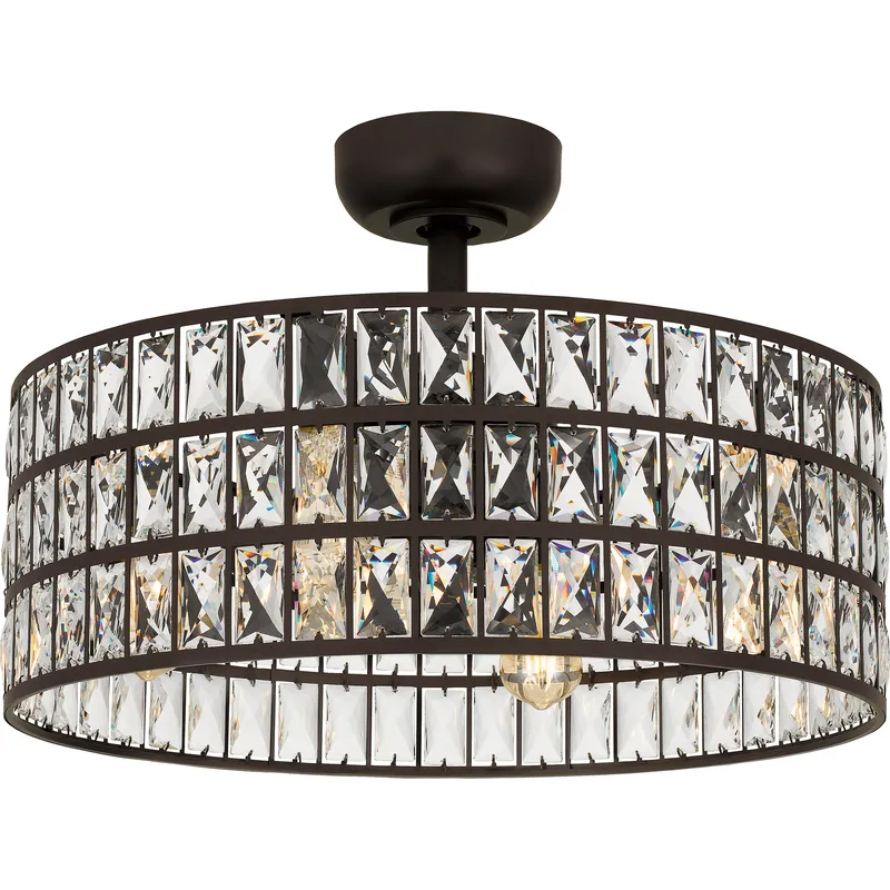 Coffman 22 inch Western Bronze Fandelier