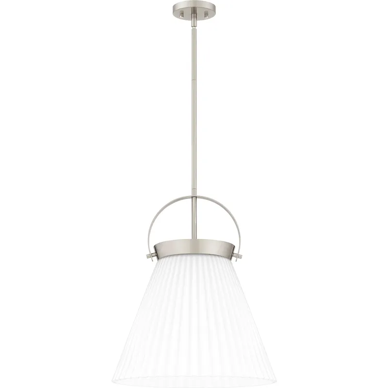 Thibault 1 Light 16 inch Brushed Nickel Pendant Ceiling Light, Large
