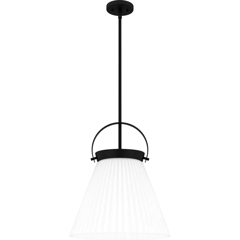Thibault 1 Light 16 inch Matte Black Pendant Ceiling Light, Large