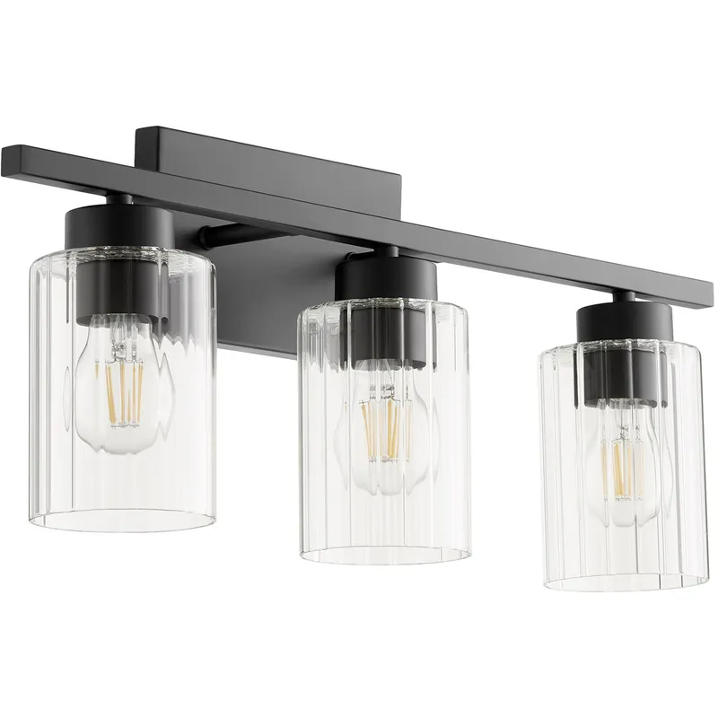 Ladin 3 Light 22 inch Noir Vanity Light Wall Light