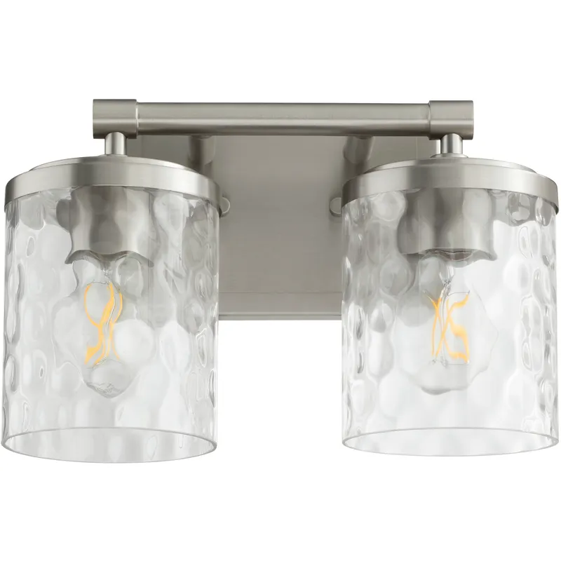 Starky 2 Light 12.5 inch Satin Nickel Vanity Light Wall Light