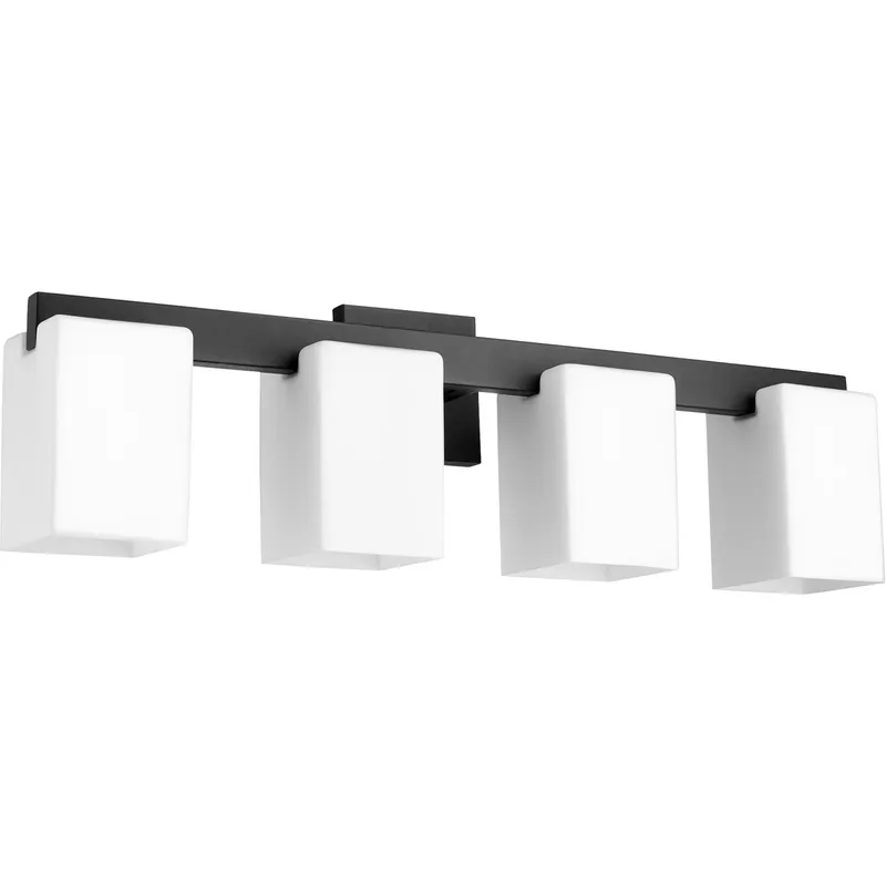 Modus 4 Light 27.5 inch Noir Vanity Light Wall Light