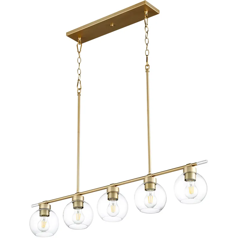 Salento 3 Light 42 inch Persian White Island Light Ceiling Light
