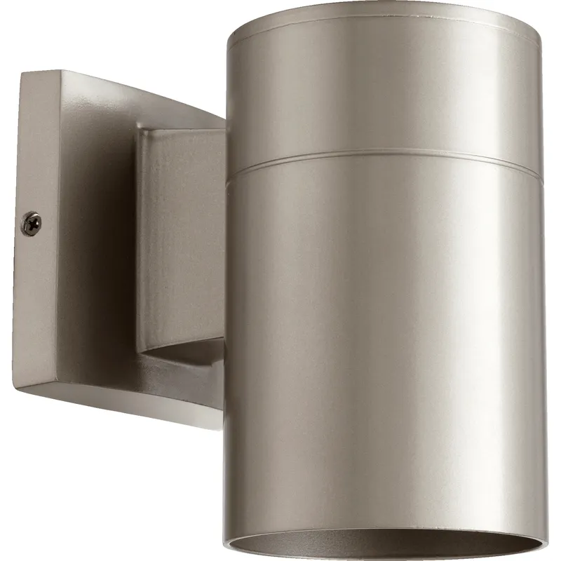 Cylinder 1 Light 7.75 inch Graphite Outdoor Wall Sconce