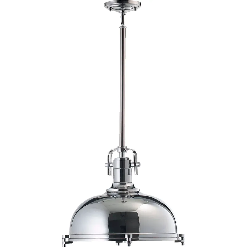 Hinge 1 Light 16.5 inch Chrome Pendant Ceiling Light