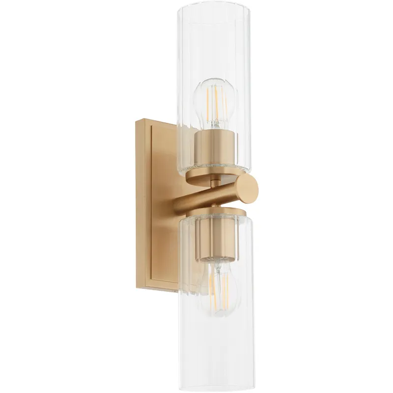Mercier 2 Light 4.75 inch Aged Brass Wall Mount Wall Light