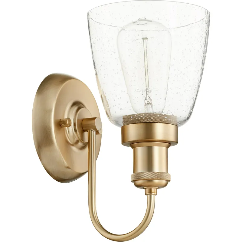 Fort Worth 1 Light 5.5 inch Aged Brass Wall Sconce Wall Light