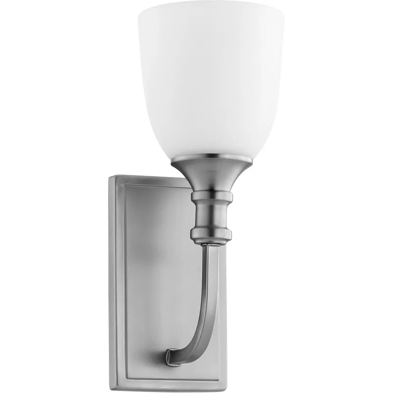 Richmond 1 Light 5.25 inch Satin Nickel Wall Sconce Wall Light in Satin Opal