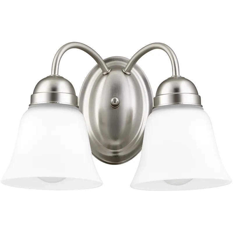 Fort Worth 2 Light 11.75 inch Satin Nickel Wall Sconce Wall Light