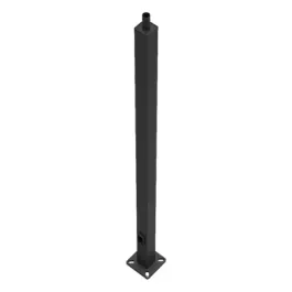 RAB Lighting 10' Steel Pole - Square - Slipfitter Top - 4" Shaft Size - 11 Gauge - Bronze