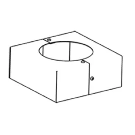 RAB Base Cover for 8" Round Slipfitter Poles