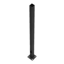 RAB Lighting 30' Steel Pole - Square - Pre-Drilled Top - 4" Shaft Size - 7 Gauge - Bronze
