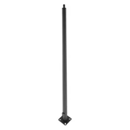 RAB Lighting 20' Steel Pole - Round Tapered - Slipfitter Top - 6" Shaft Size - 7 Gauge - Bronze