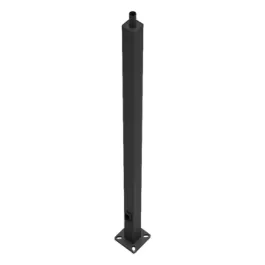RAB Lighting 15' Steel Pole - Square - Slipfitter Top - 4" Shaft Size - 11 Gauge - Bronze