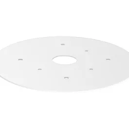 RAB White Flat Cover for Junction Box Installations