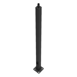 RAB Lighting 25' Steel Pole - Square - Slipfitter Top - 4" Shaft Size - 7 Gauge - Bronze