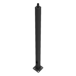 RAB Lighting 25' Steel Pole - Square - Slipfitter Top - 4" Shaft Size - 11 Gauge - Bronze